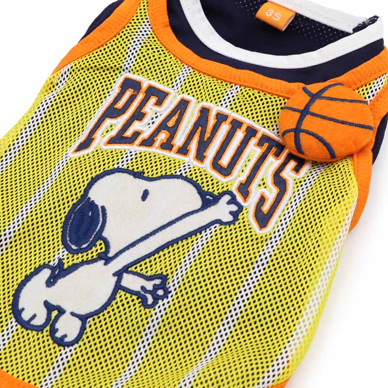 Authentic Snoopy Dog Clothes Summer Basketball T-Shirt