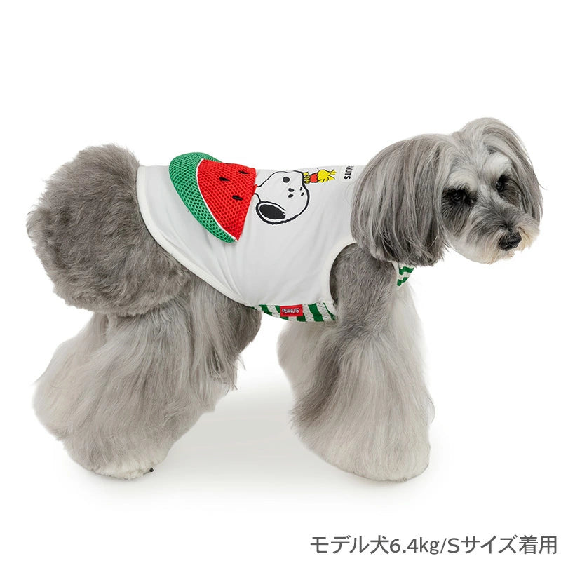 Authentic Snoopy Watermelon Pocket Cool Tank Top for Dogs – Summer Cooling Vest