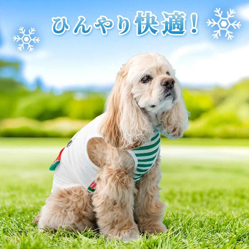 Authentic Snoopy Watermelon Pocket Cool Tank Top for Dogs – Summer Cooling Vest