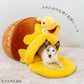 Disney Dog Bed Dome House Kennel Indoor Stylish Winnie the Pooh Honey Pot