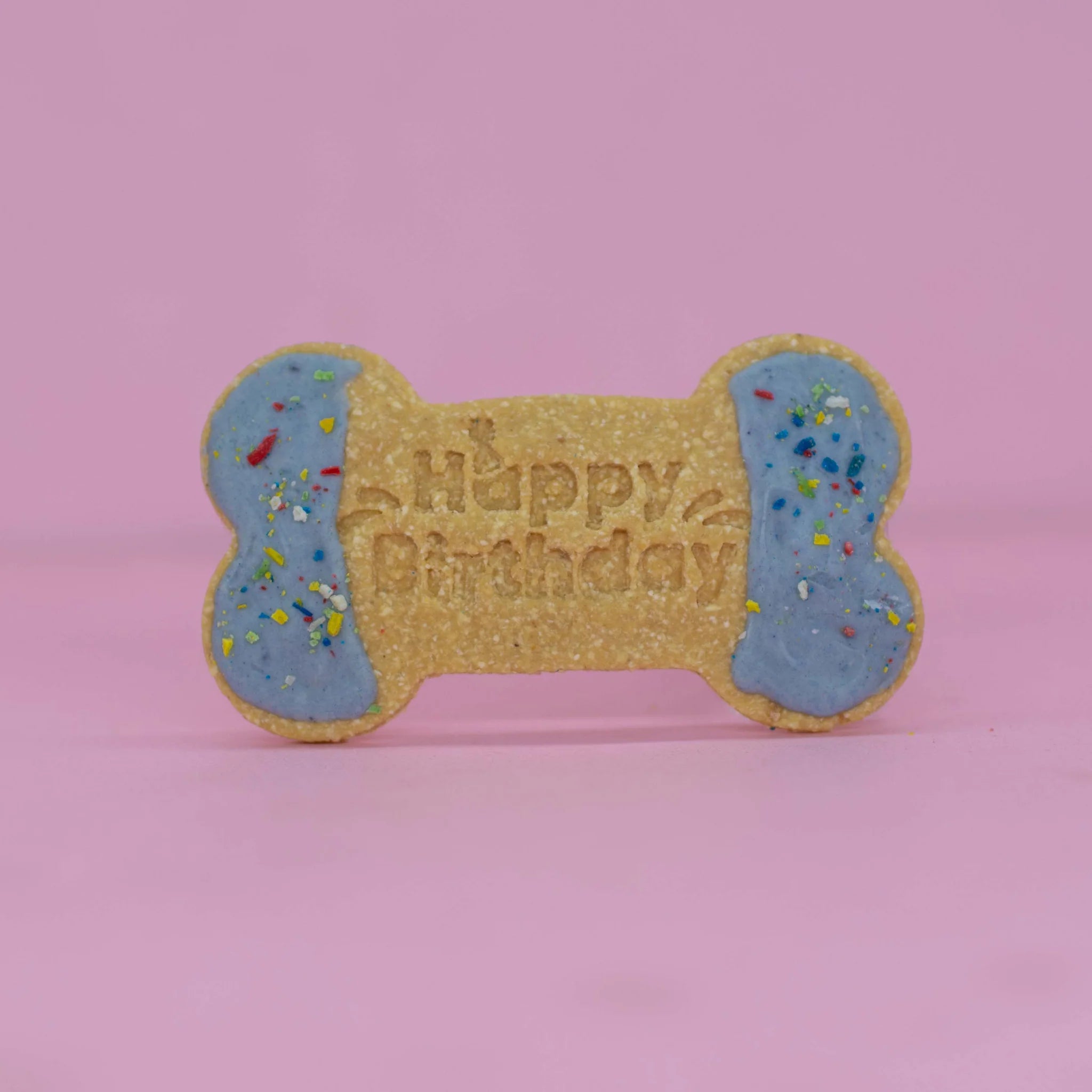 Happy Birthday Bone Cookie