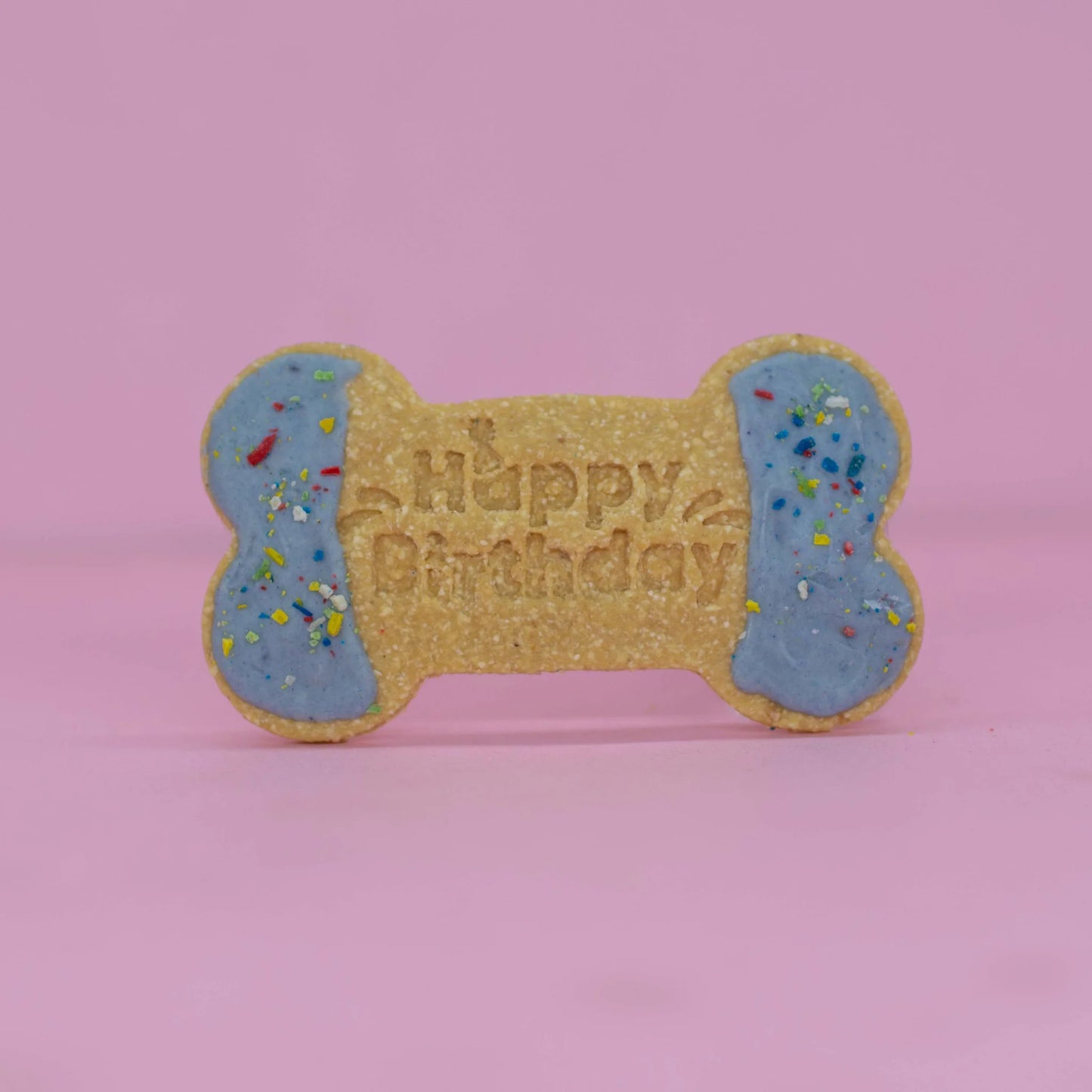 Happy Birthday Bone Cookie