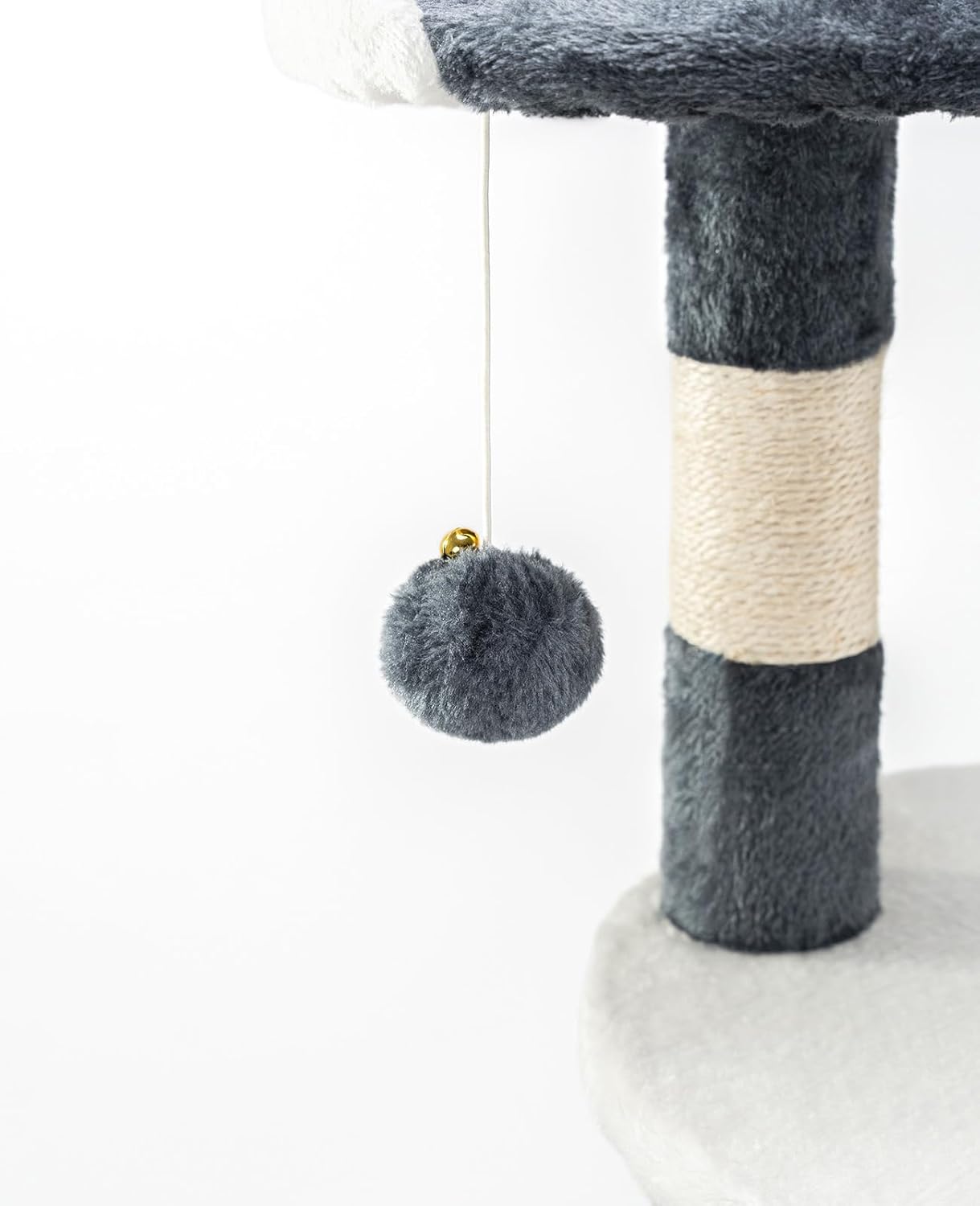 Taily Cat Tree Activity Centre Scratching Post | 112cm | Grey/White