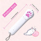 nteractive Cat Toy 2 Pack LED Light Pointer USB Rechargeable Cat Catch Toys with 5 Patterns & Purple Light Check Urine Stains, Cat Moss Paw Style Cat Chase Toys