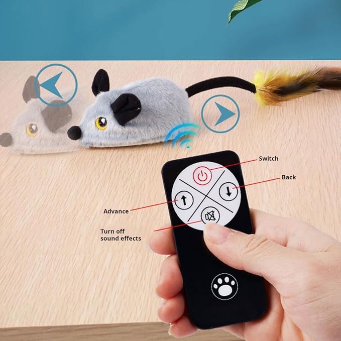 Remote Control Magic Tail USB Mice Toy