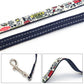 Dog collar leash Snoopy [Small dog] [Medium dog] [Large dog] Pair pattern | Lightweight, easy to put on,