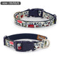 Dog collar leash Snoopy [Small dog] [Medium dog] [Large dog] Pair pattern | Lightweight, easy to put on,