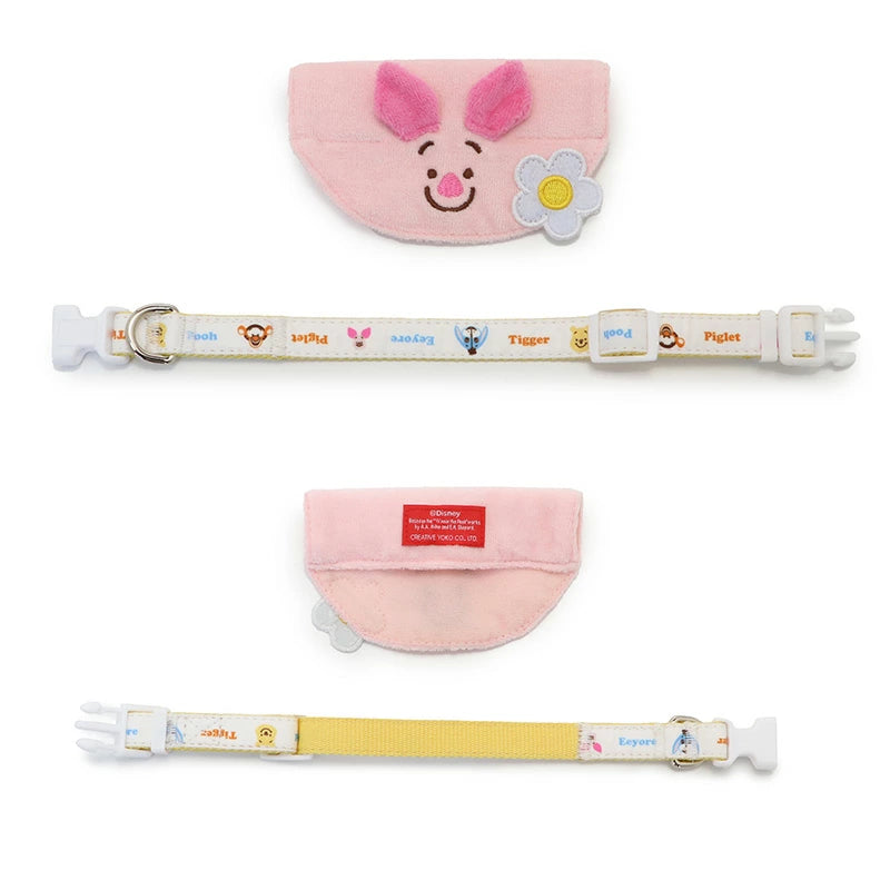 Disney Dog Collar with Winnie the Pooh and Piglet