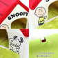 Stylish dog bed Snoopy Red roof house Garden accessories Dome Red roof Cat Small dog Care Fluffy All year round Cushion Sofa Cuddler Character Plush Pet House