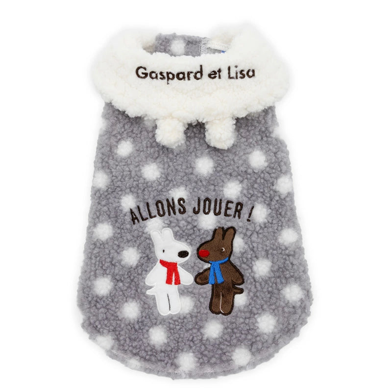Gaspard and Lisa Dog Winter Polka Dot Vest