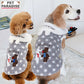 Gaspard and Lisa Dog Winter Polka Dot Vest