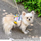Minion dog clothes spring summer ice pattern cool vest