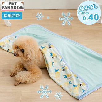 Authentic Lisa & Gaspard Cool-Touch Summer Blanket – Citrus Pattern (90 × 60cm)