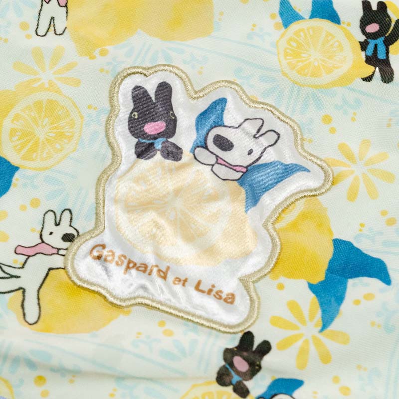 Authentic Lisa & Gaspard Cool-Touch Summer Blanket – Citrus Pattern (90 × 60cm)