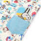 Dog clothes, open back, spring/summer, Snoopy aloha shirt, ice cream pattern