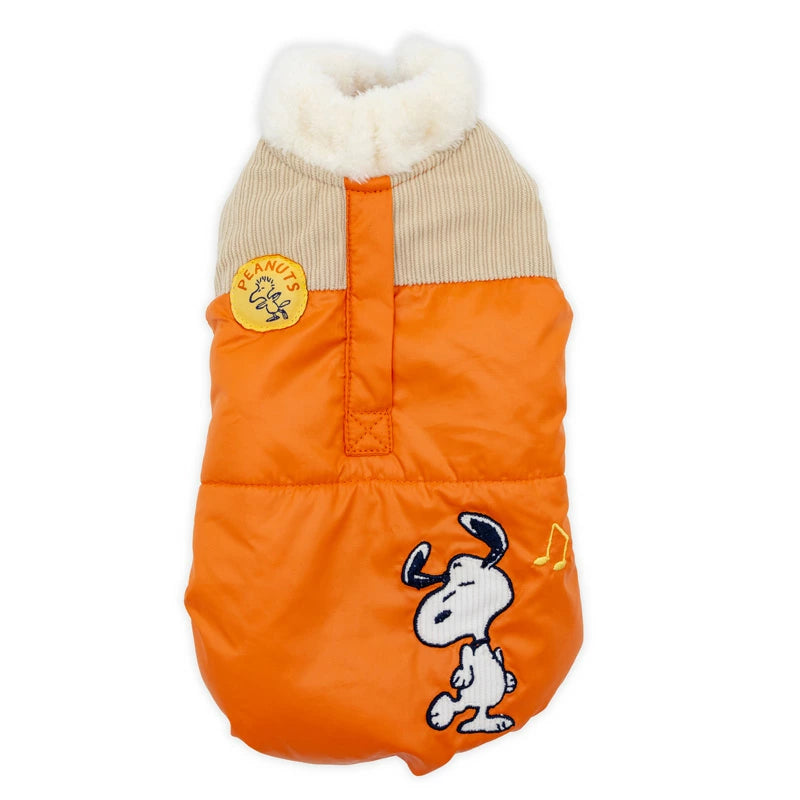 Authentic Winter Far Infrared Snoopy Air Vest Winter Clothes Warm Light Easy to Wear Cold Protection Washable