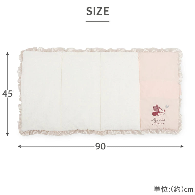 Authentic Disney Minnie Mouse Dog Pet Cushion Summer Cool Heart Pattern Cool Roll Mat |