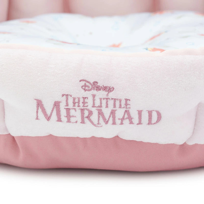 Authentic Disney Little Mermaid Dog Cool Bed Summer Ariel Shell Cuddler (46 x 33cm)
