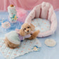 Authentic Disney Little Mermaid Dog Cool Bed Summer Ariel Shell Cuddler (46 x 33cm)