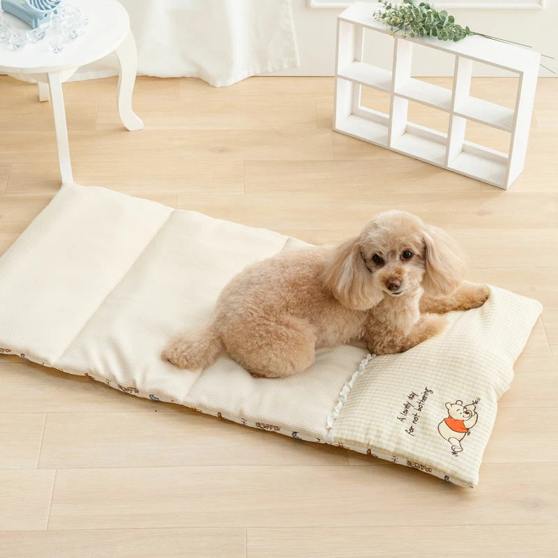 Authentic Disney Winnie the Pooh Pet Cool Mat – Summer Roll Cushion