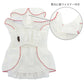 spring strawberry embroidery smocking dress