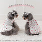 spring strawberry embroidery smocking dress