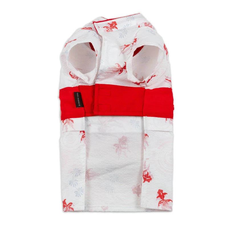 Summer clothes for dogs, goldfish pattern, yukata, Japanese style, Japanese pattern