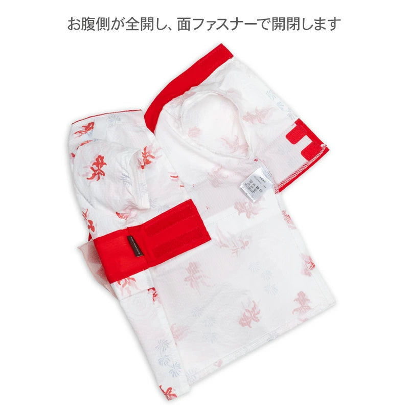 Summer clothes for dogs, goldfish pattern, yukata, Japanese style, Japanese pattern