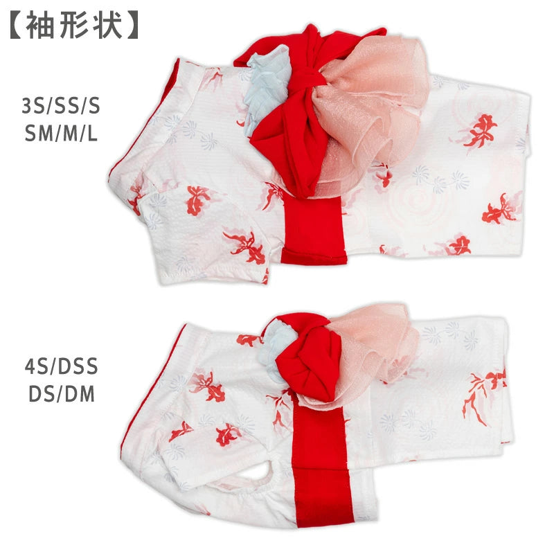 Summer clothes for dogs, goldfish pattern, yukata, Japanese style, Japanese pattern