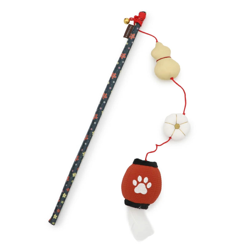 Cat Toy, Japanese Lantern, Cat Teaser, Festival Toy