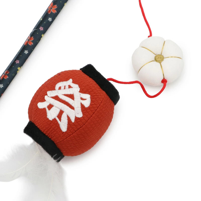 Cat Toy, Japanese Lantern, Cat Teaser, Festival Toy