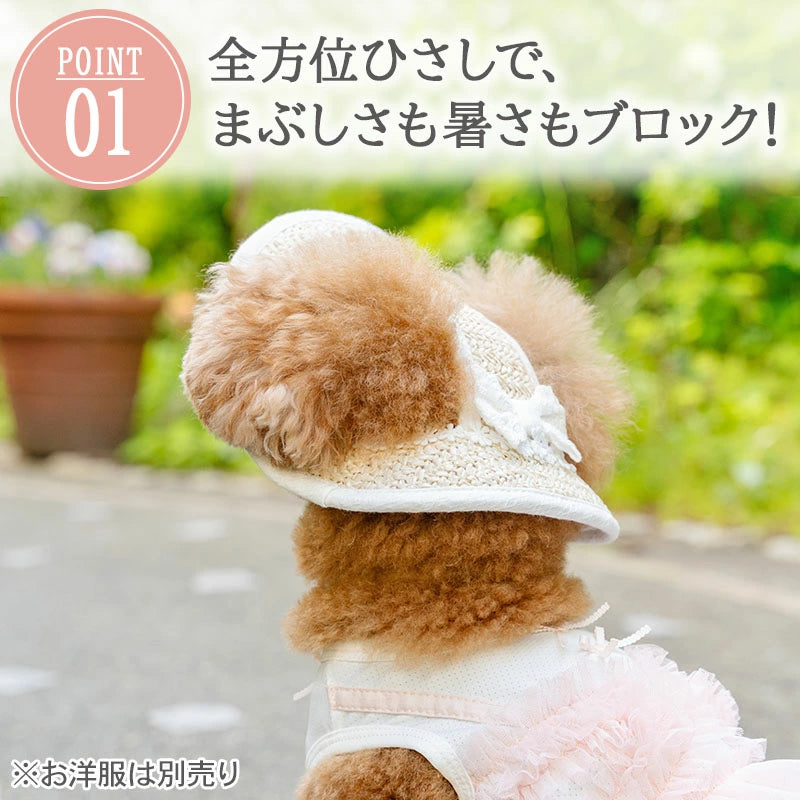 Lace Frill Pet Cap for Dogs & Cats | Japanese Style