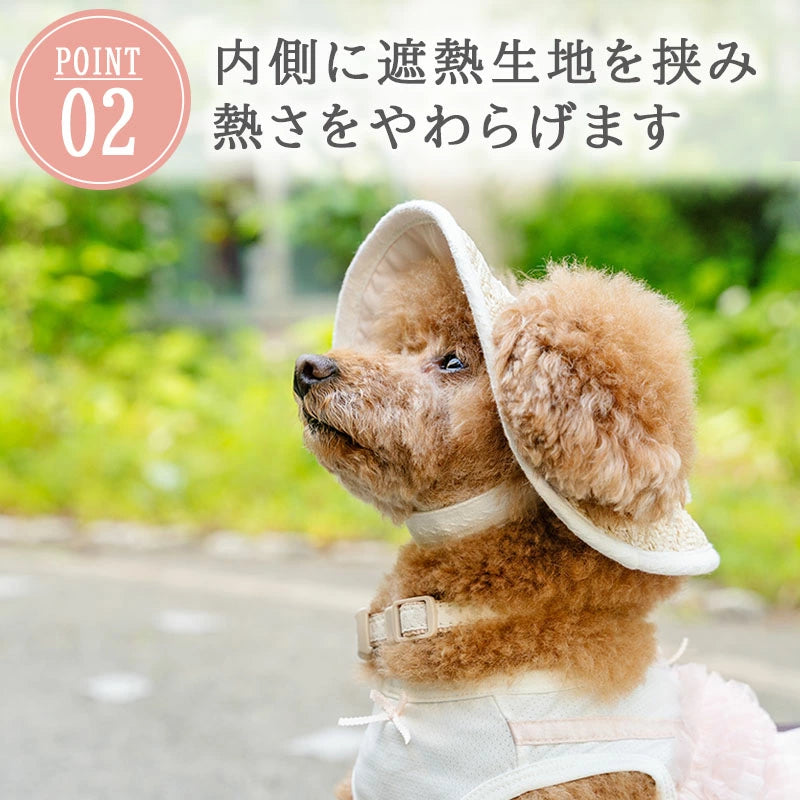 Lace Frill Pet Cap for Dogs & Cats | Japanese Style