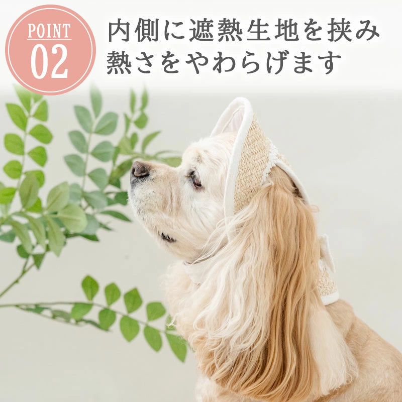 Lace Frill Pet Cap for Dogs & Cats | Japanese Style
