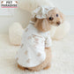 Bear Dog Pajamas with Hat – Cotton