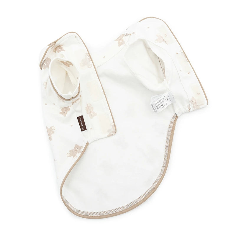 Bear Dog Pajamas with Hat – Cotton