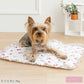 Strawberry Pink Cool-Touch Pet Mat – Washable Summer Cooling Bed