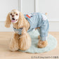 Authentic Snoopy Dog Clothes Spring Light Denim Overalls