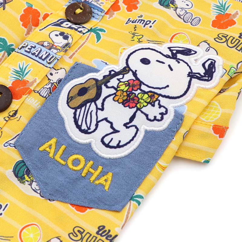 Authentic Snoopy Aloha Shirt – Open Back Spring/Summer