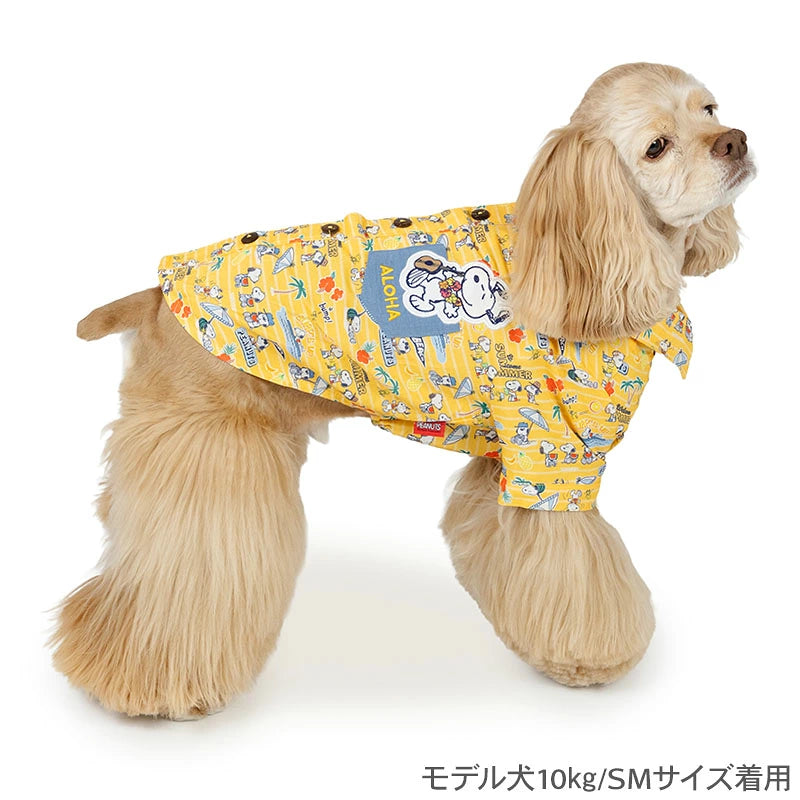 Authentic Snoopy Aloha Shirt – Open Back Spring/Summer