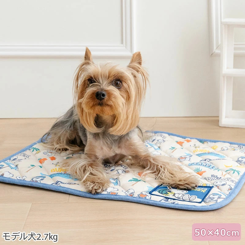 Authentic Snoopy Dog Cool Mat Summer S & L