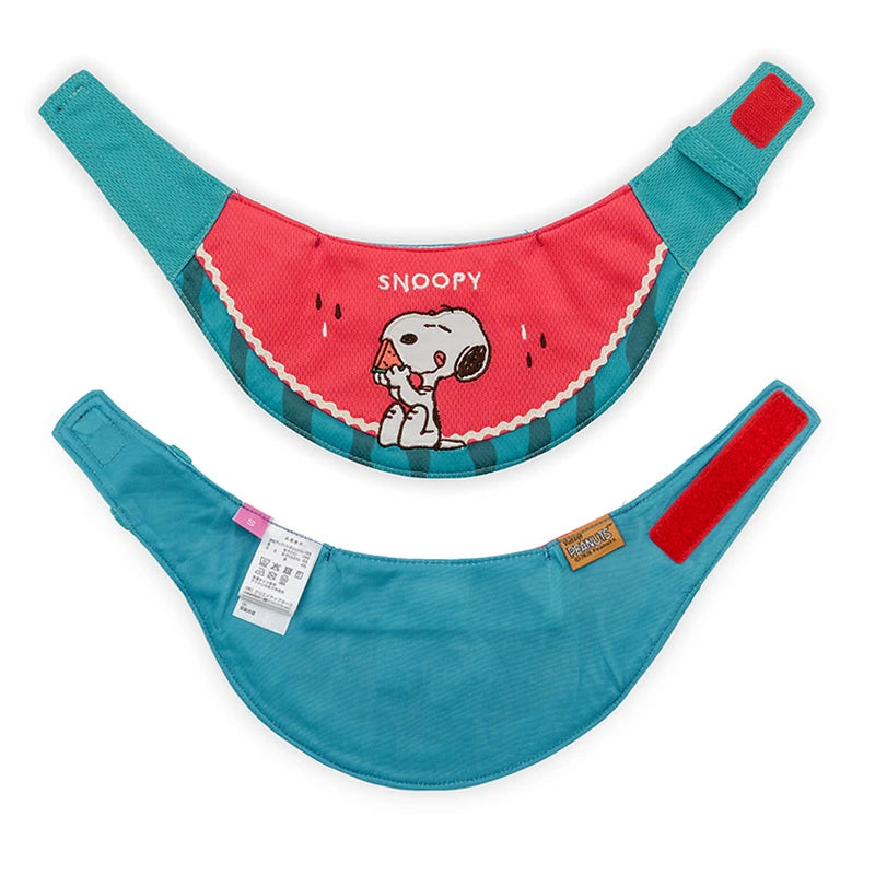 Authentic Snoopy Dog Cool Neck Watermelon Pattern Cool Bandana