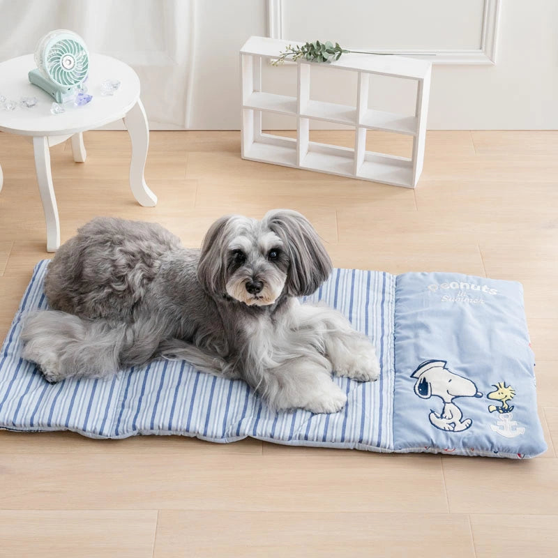 Authentic Snoopy Cooling Mat for Pets | Brother Print Cool-Touch Roll Mat – 2 Sizes