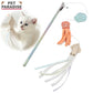 Japanese Cat Toy, Marine Style Catnip Toy | Sea Squid Octopus Toy