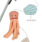 Japanese Cat Toy, Marine Style Catnip Toy | Sea Squid Octopus Toy