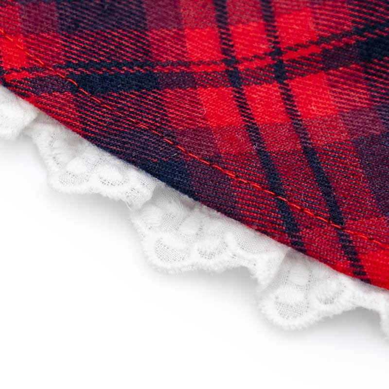 Checkered Pattern Dress for Dogs & Cats