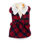 Checkered Pattern Dress for Dogs & Cats