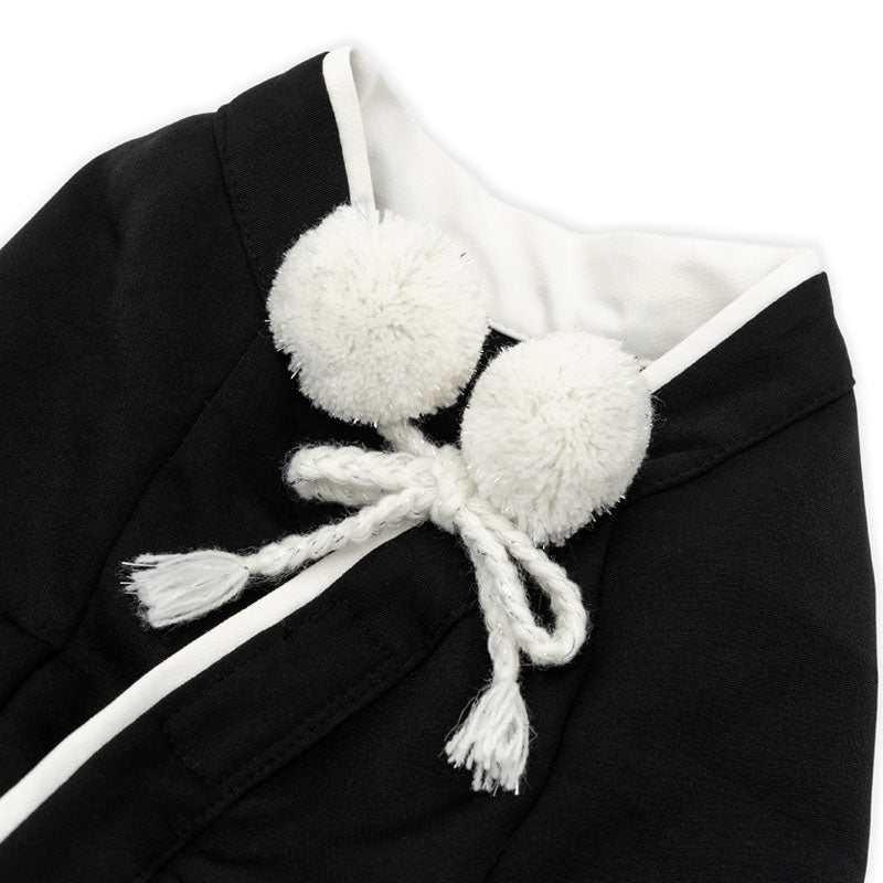 Hakama with Family Crests, Embroidered