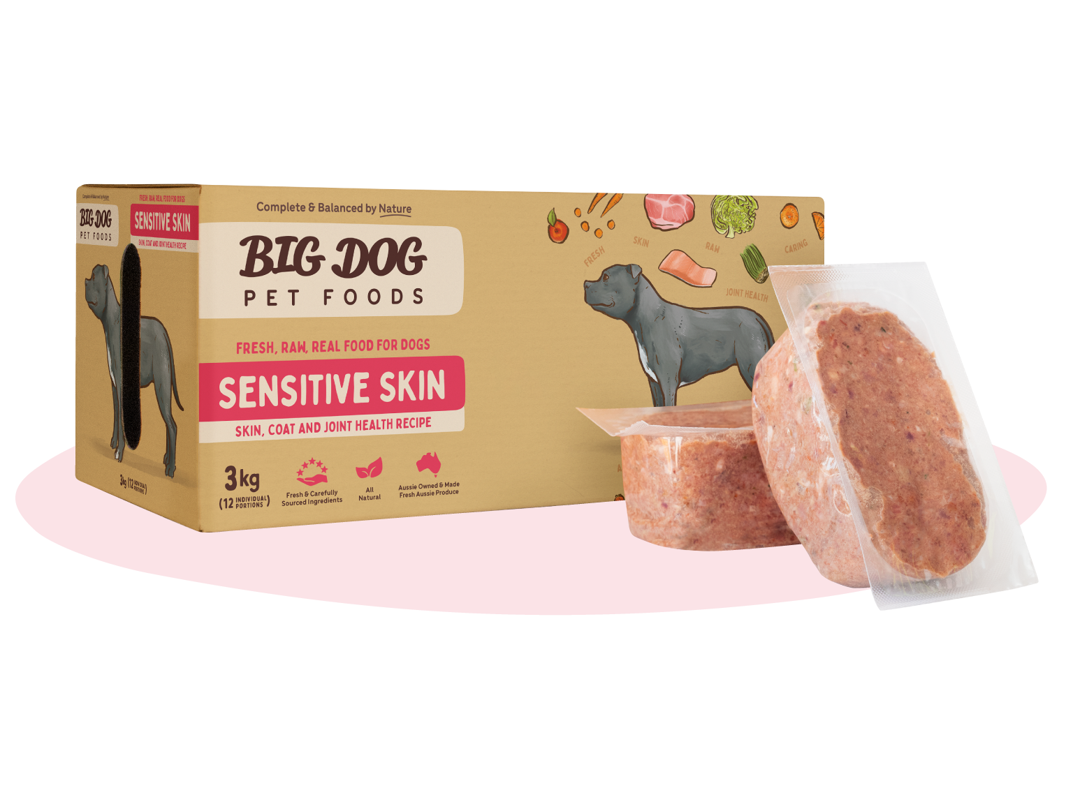 Big Dog Sensitive Skin 3kg