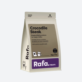 Crocodile Steak 50g | Rafa Freeze Dried